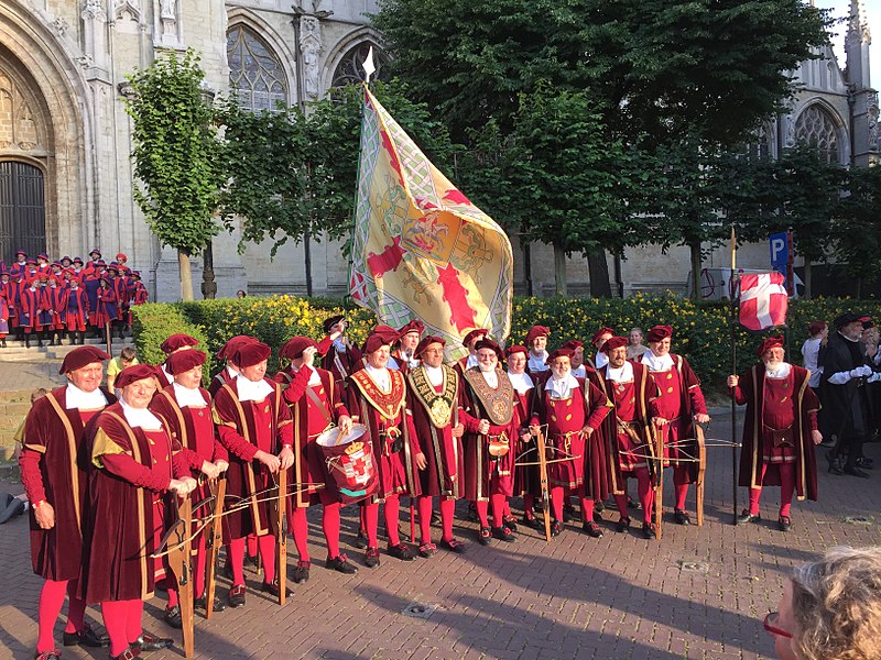 L'Ommegang est un cortège folklorique bruxellois.