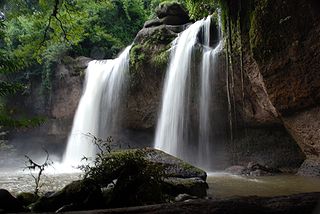 Les chutes d'eau de Haeo Suwat dans le parc national Khao Yai.