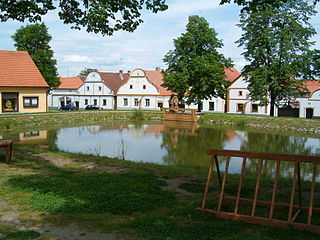 Réserve du village historique d'Holašovice.
