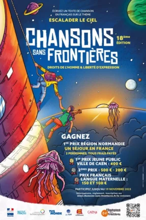 Affiche de Chansons Sans Frontières 18e édition