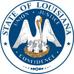 Blason de la Louisiane